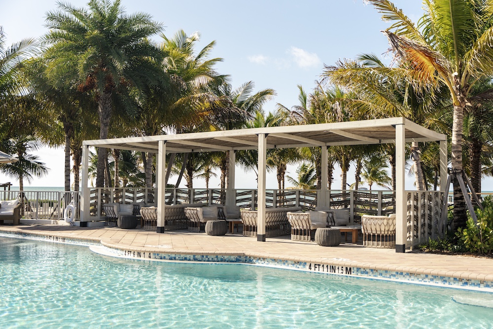 Islander Resort saltwater pool in Islamorada, United States