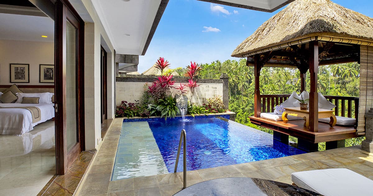 Best hotel pools in Bali — featured saltwater hotel pool