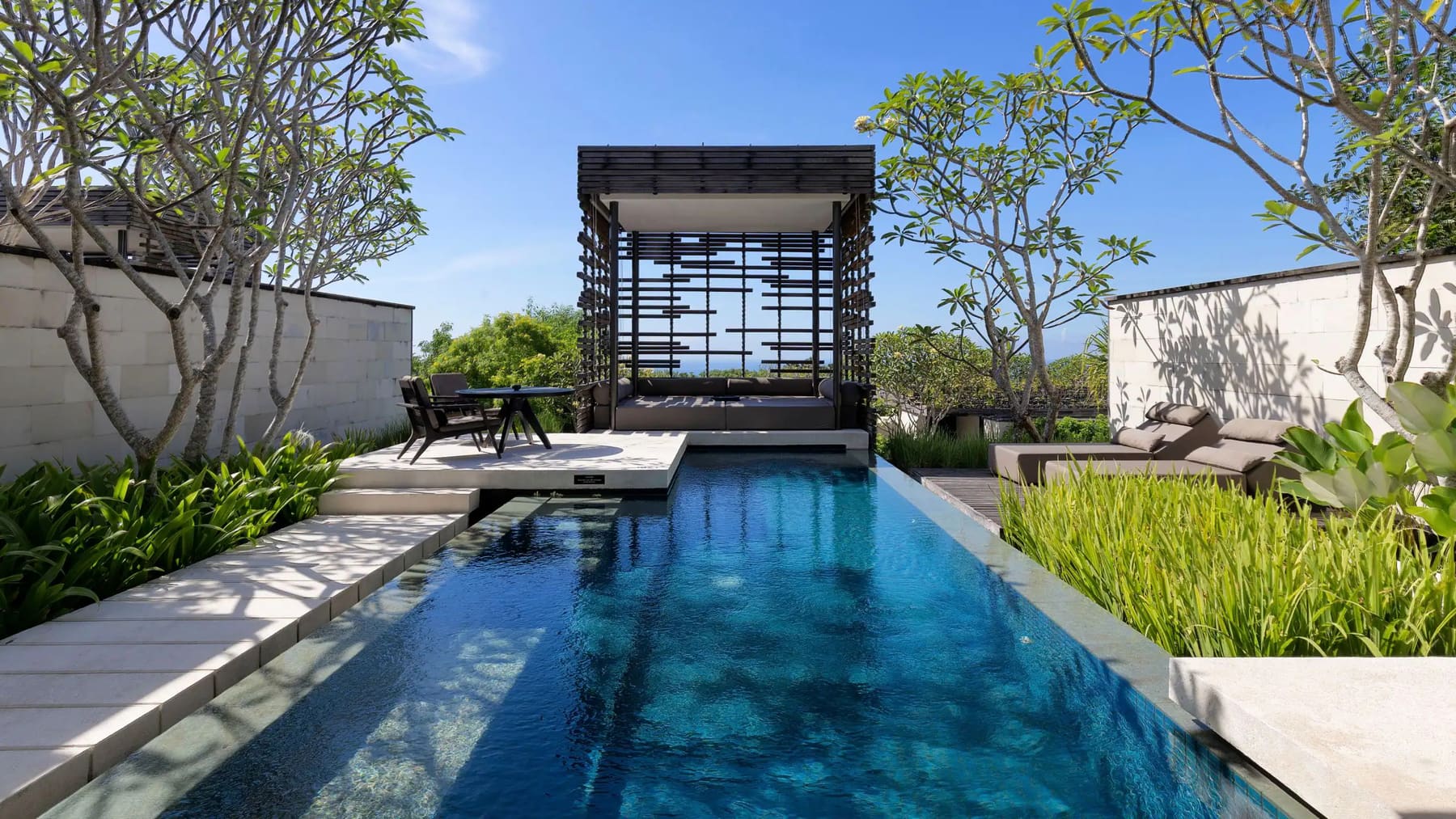 Alila Villas Uluwatu saltwater pool in Uluwatu, Indonesia