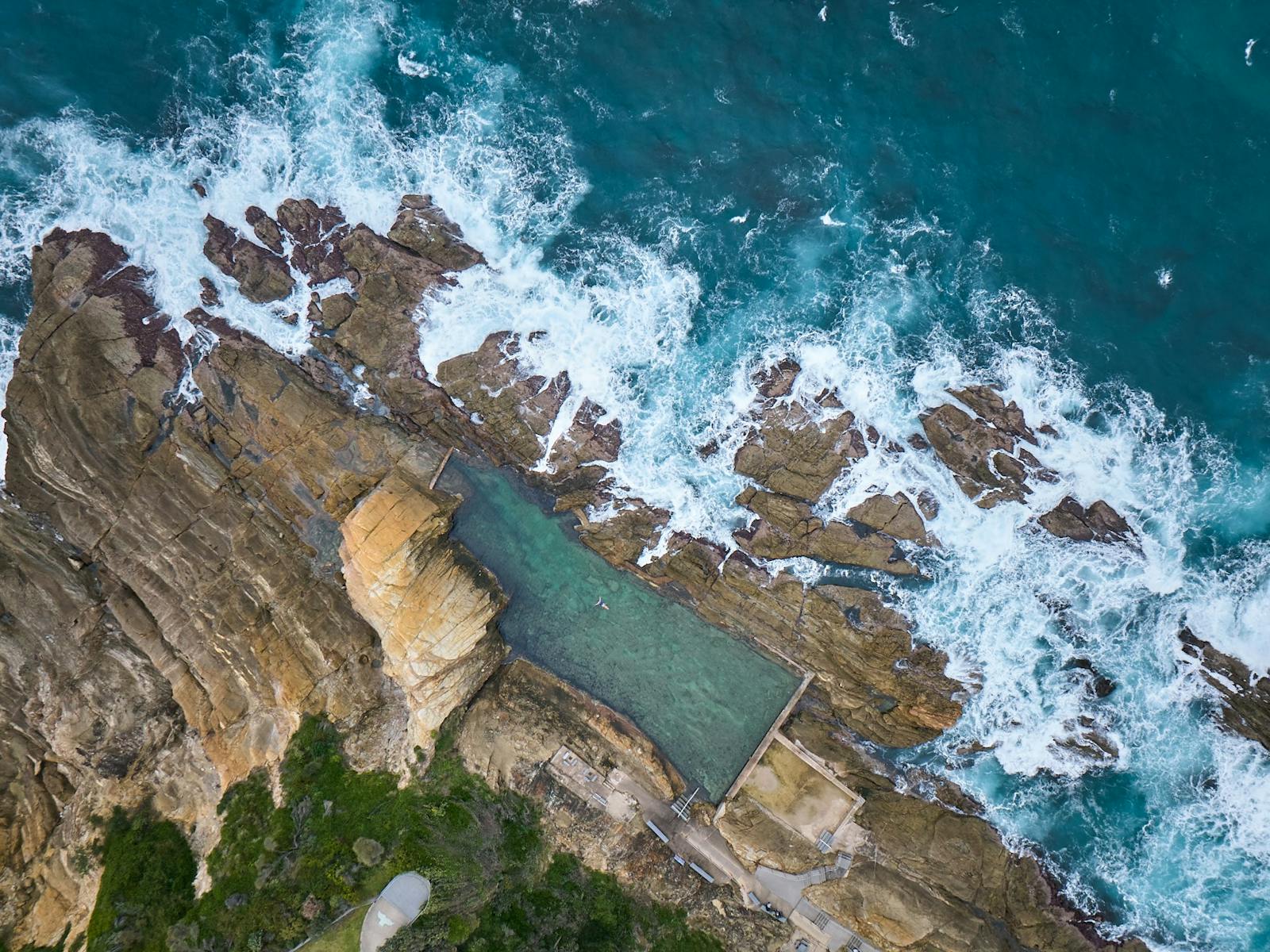Blue Pool Bermagui saltwater pool in Bermagui, Australia