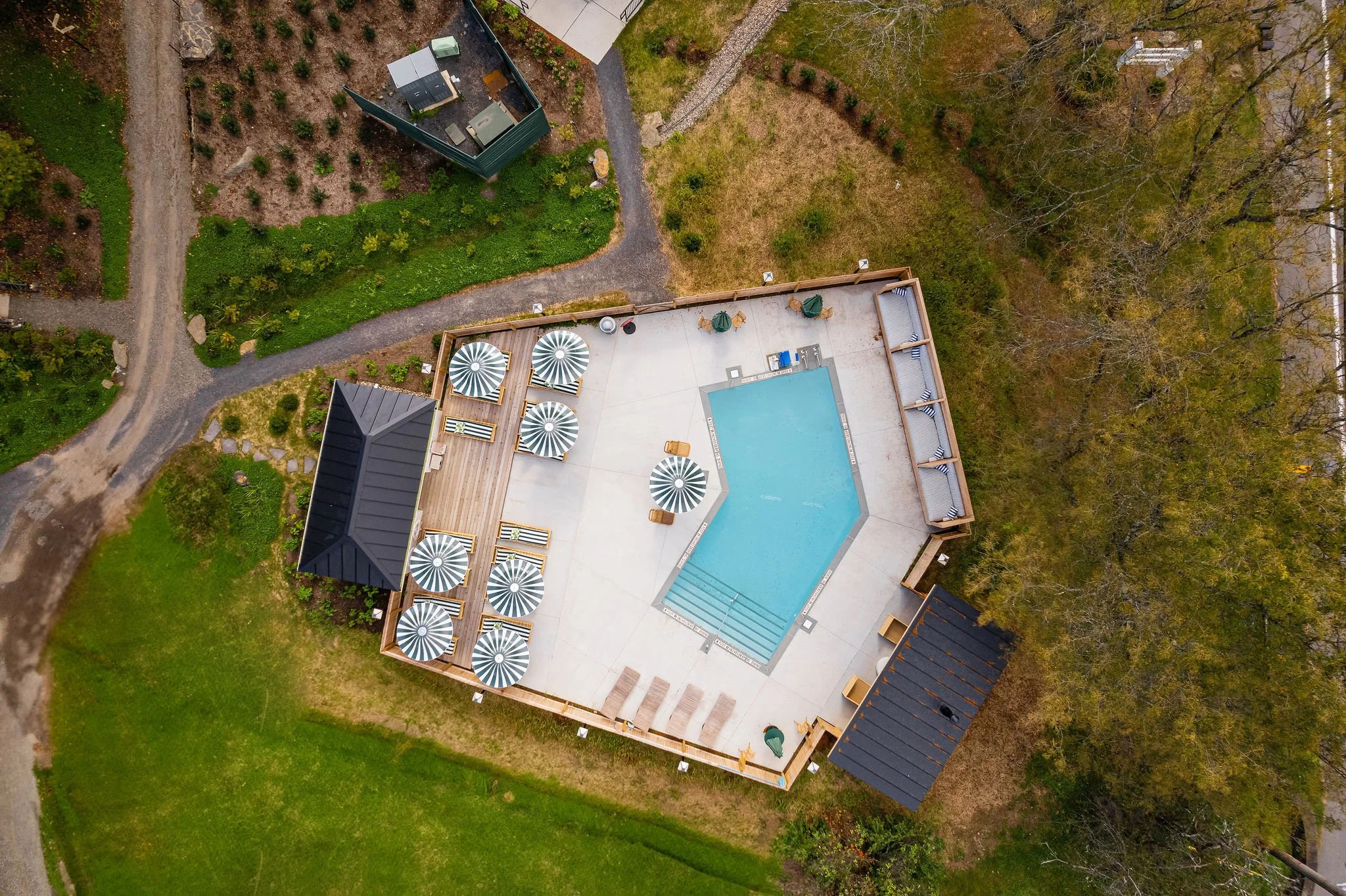 Camptown saltwater pool in Leeds, United States