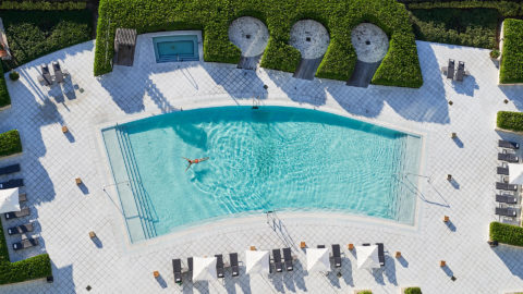 Carillon Miami Wellness Resort saltwater pool in Miami Beach, United States