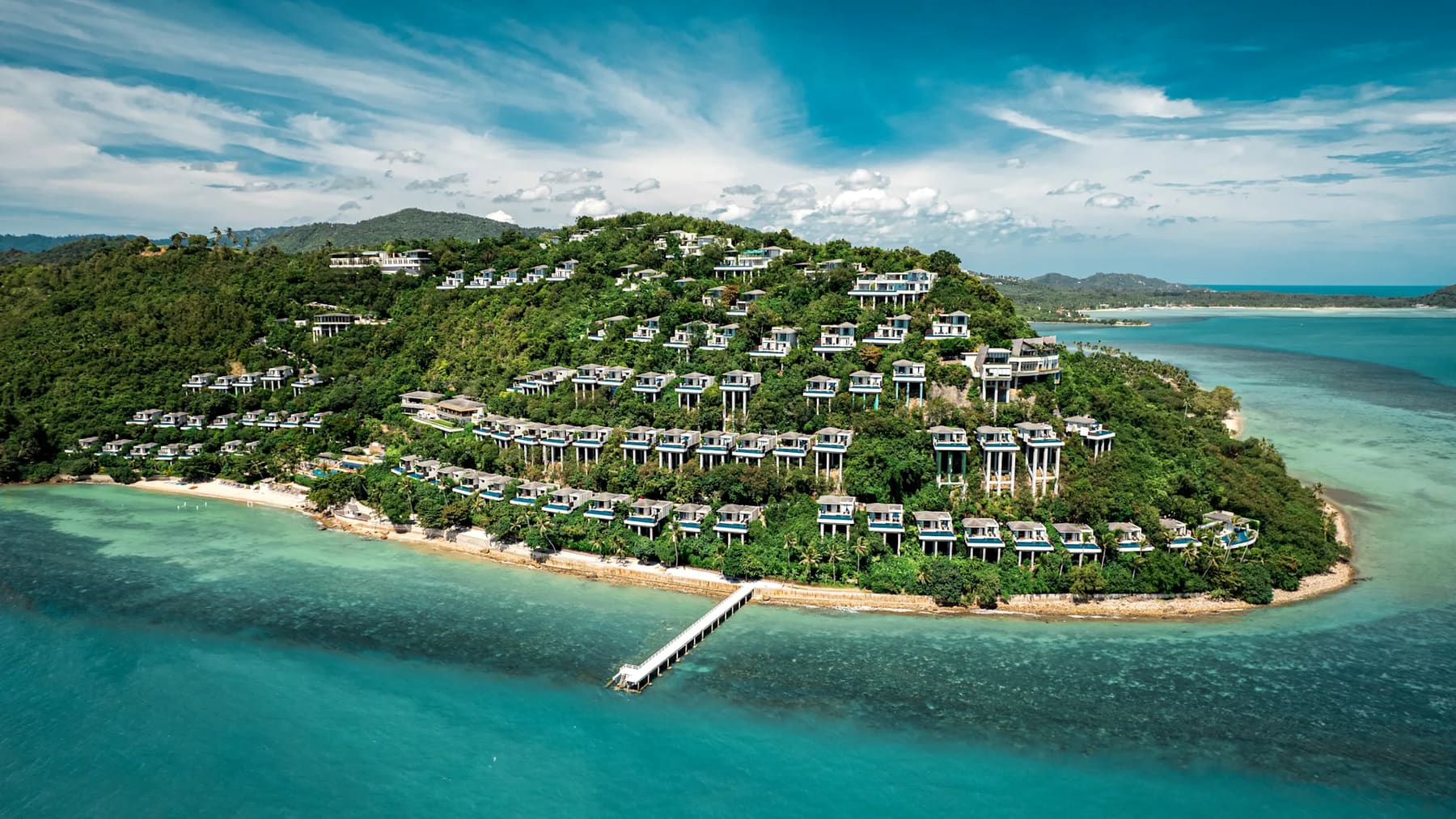 Conrad Koh Samui saltwater pool in Koh Samui, Thailand