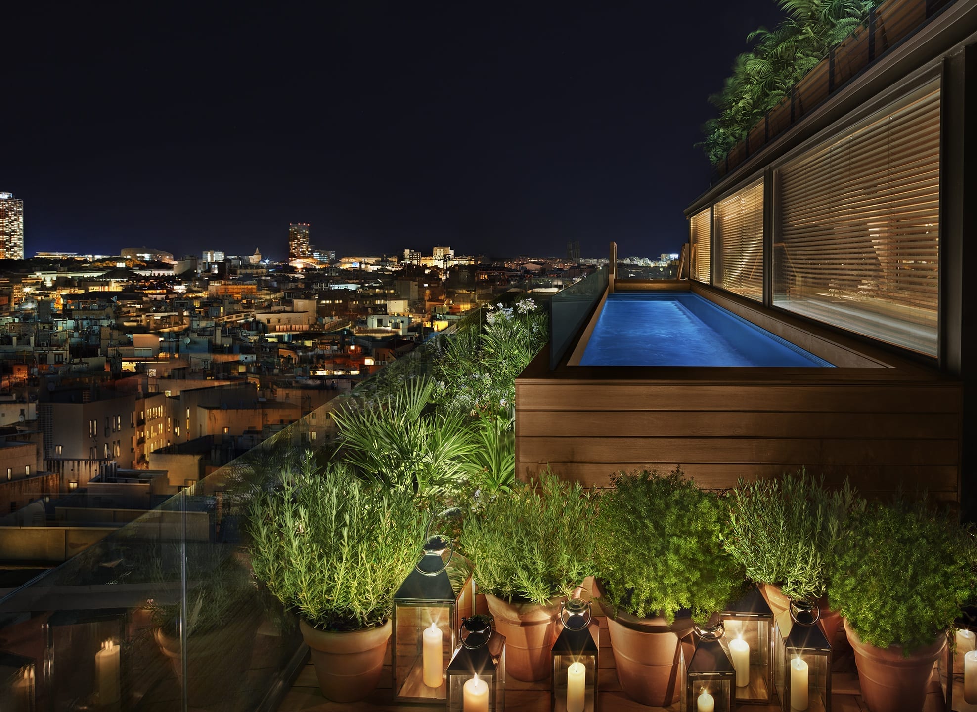 The Barcelona EDITION saltwater pool in Barcelona, Spain