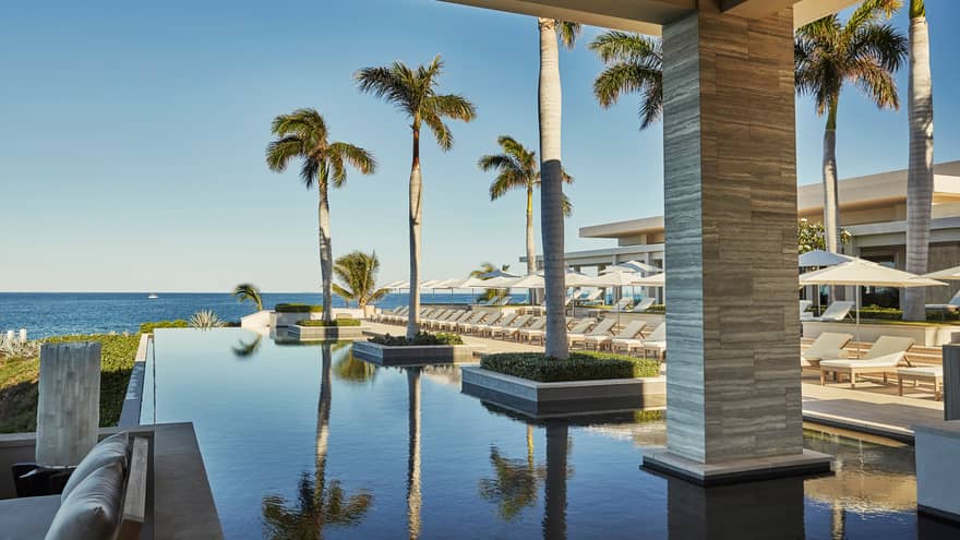 Four Seasons Anguilla saltwater pool in Barnes Bay, Anguilla