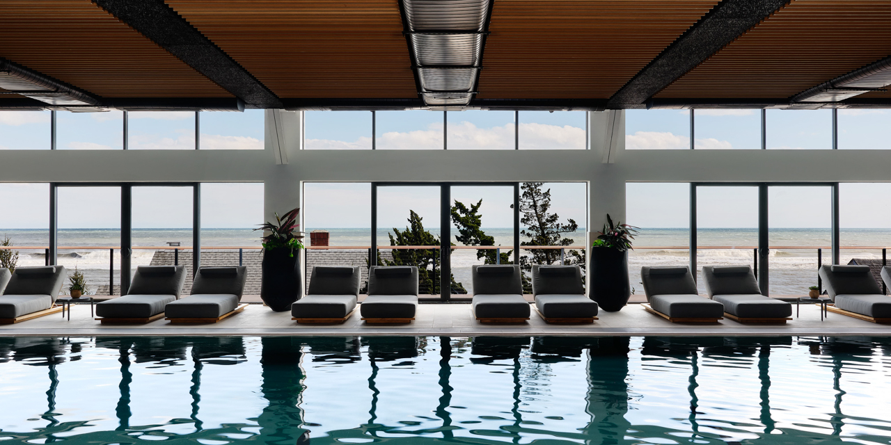 Gurney's Montauk saltwater pool in Montauk, United States