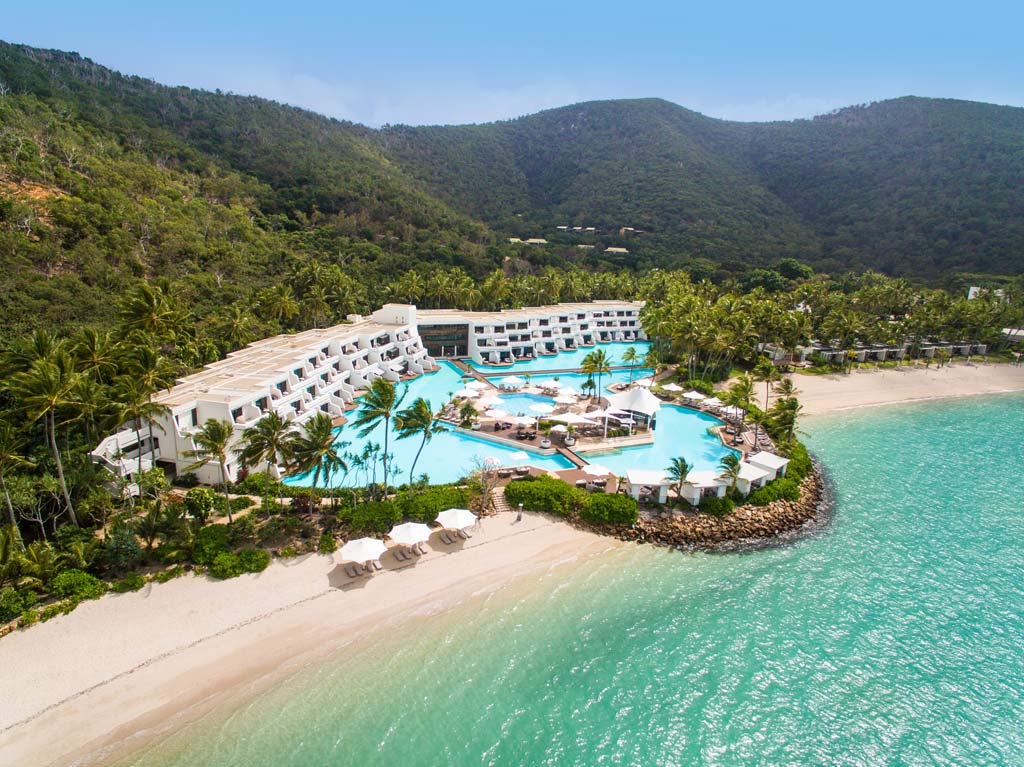 Hayman Island by InterContinental saltwater pool in Hayman Island, Australia