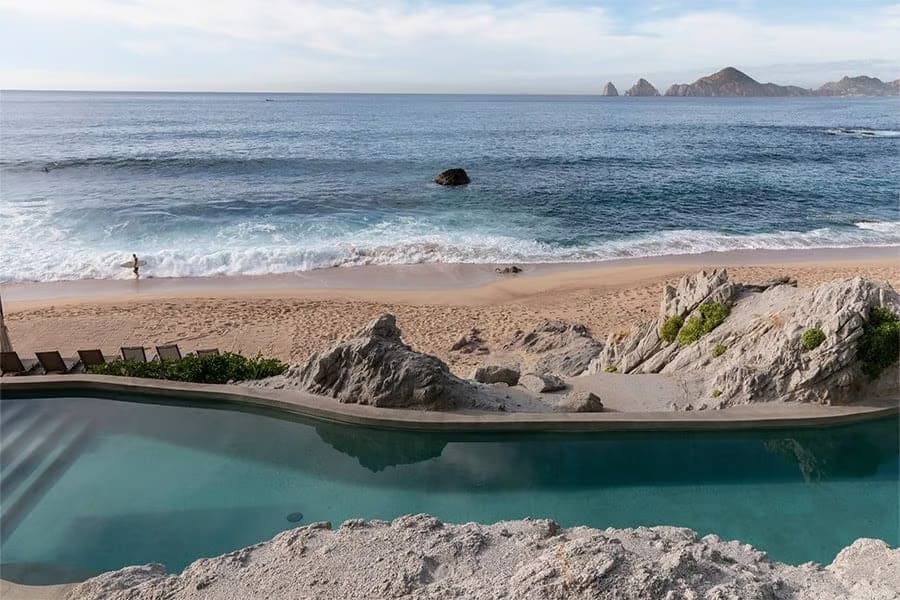 Thompson Cape saltwater pool in Cabo San Lucas, Mexico