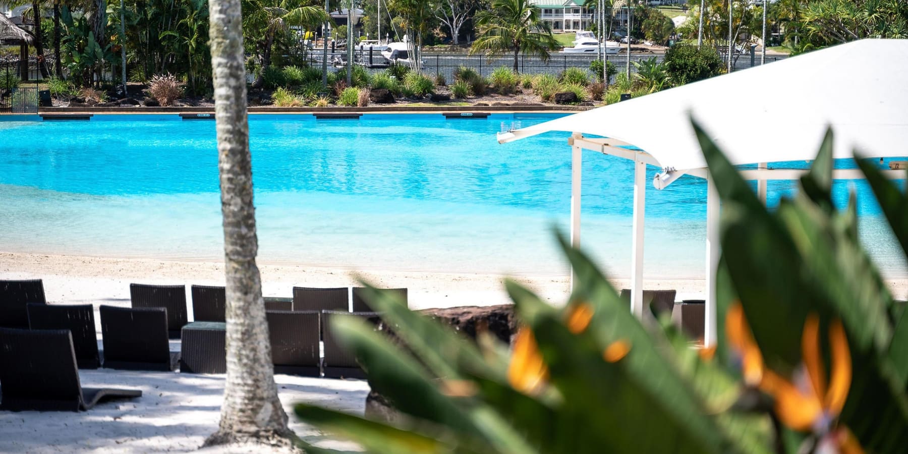 InterContinental Sanctuary Cove saltwater pool in Gold Coast, Australia
