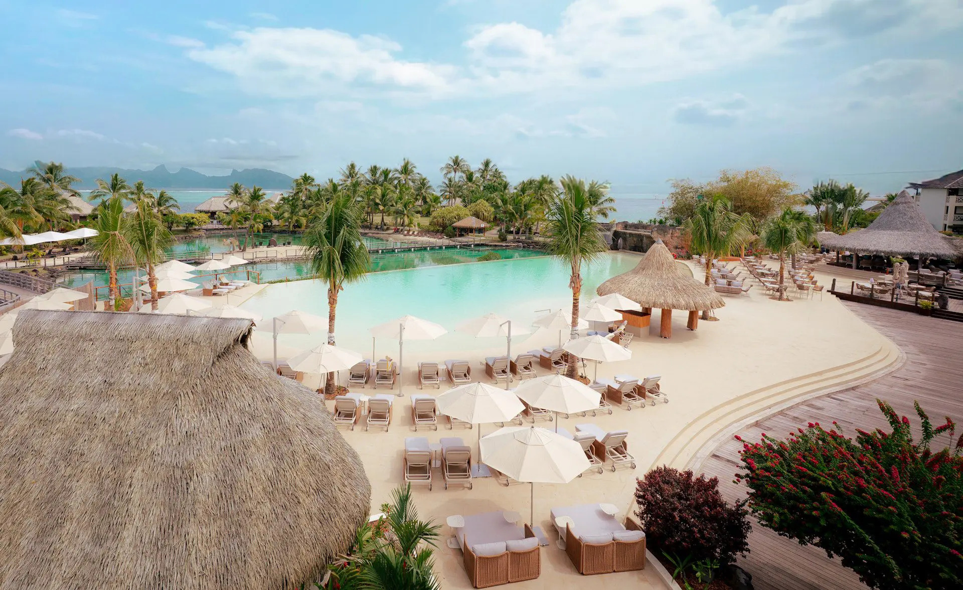 InterContinental Tahiti Resort & Spa saltwater pool in Faa'a, French Polynesia