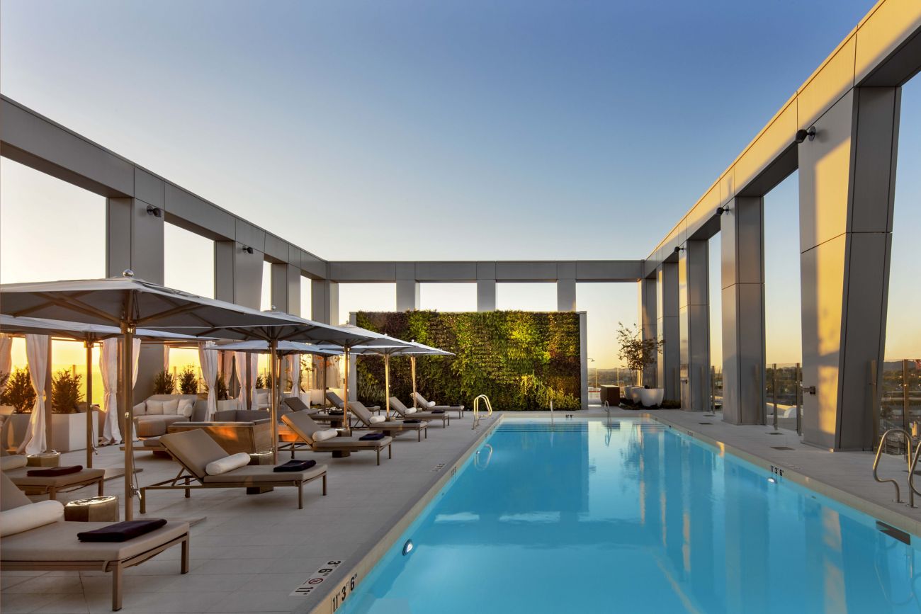 The Joseph saltwater pool in Nashville, United States