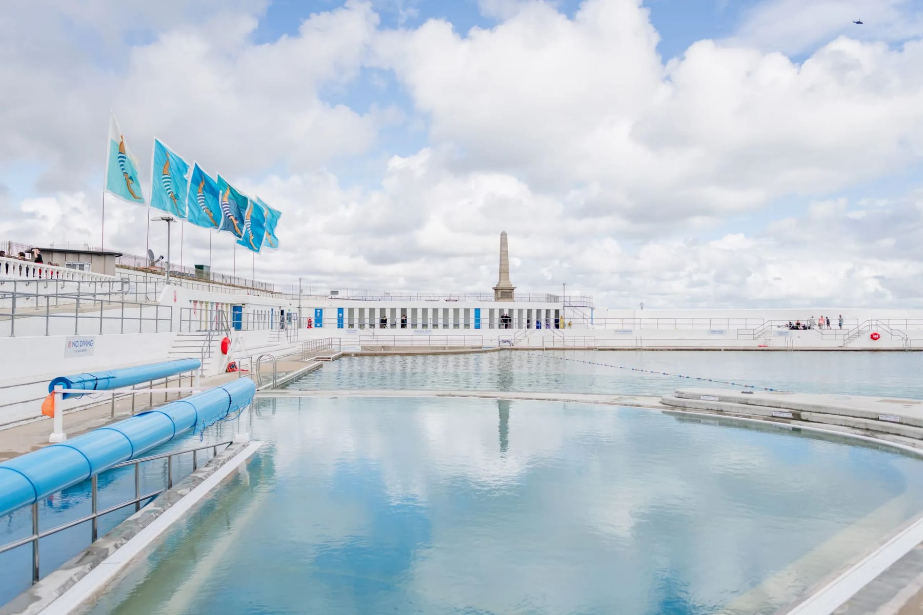 Jubilee Pool saltwater pool in Penzance, United Kingdom
