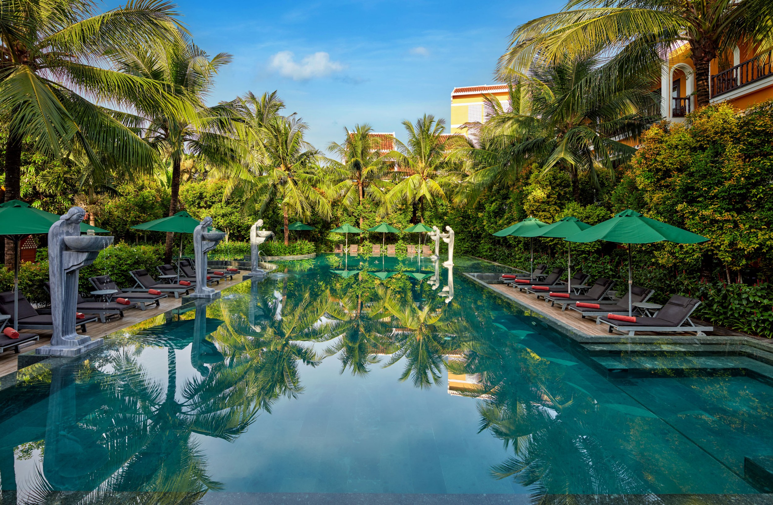 La Siesta Hoi An Resort & Spa saltwater pool in Hoi An, Vietnam