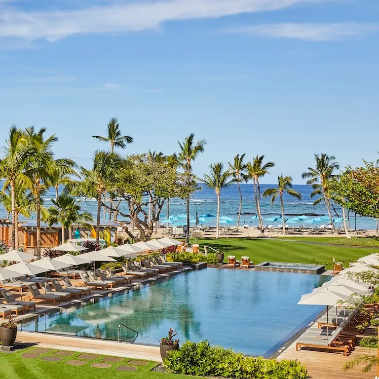 Mauna Lani Point saltwater pool in Kohala Coast, United States