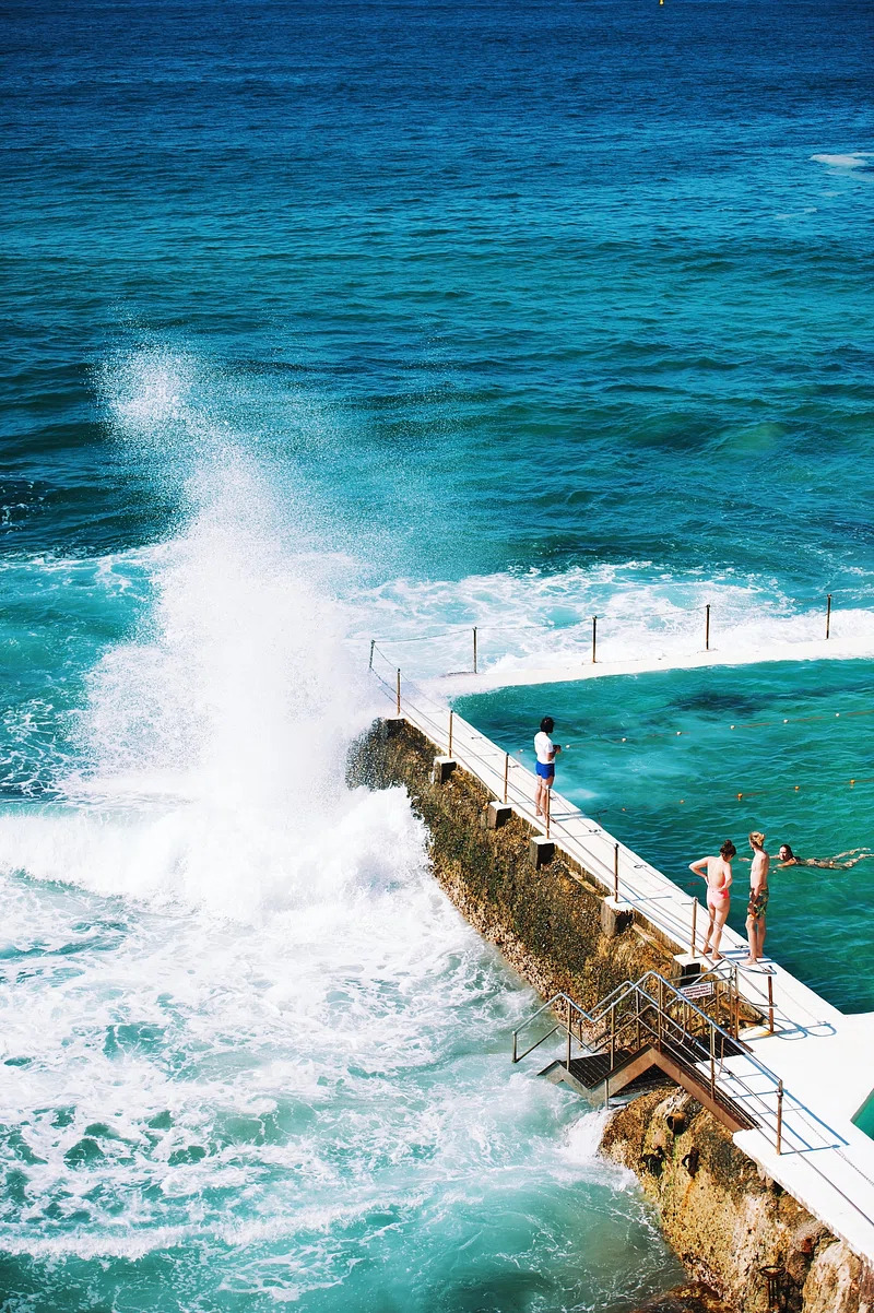 Mona Vale Rock Pool saltwater pool in Sydney, Australia