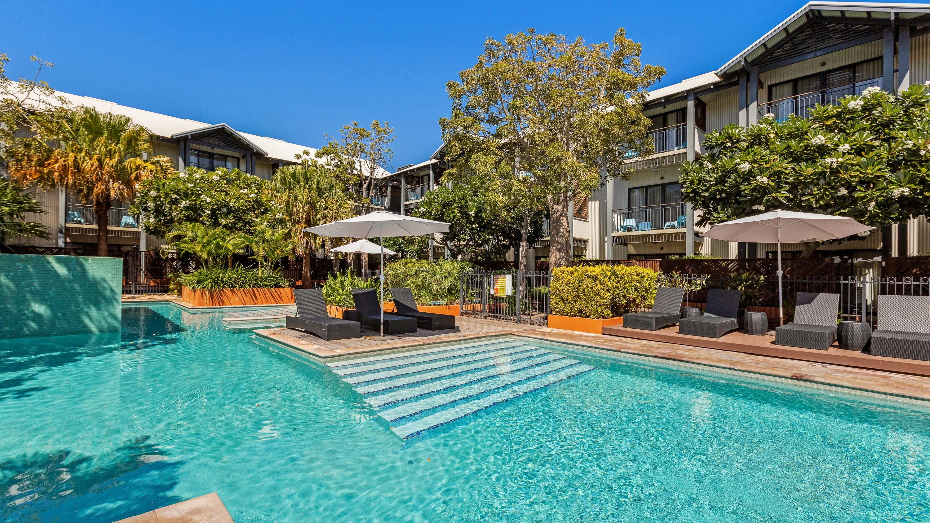Pinctada Cable Beach Resort saltwater pool in Broome, Australia