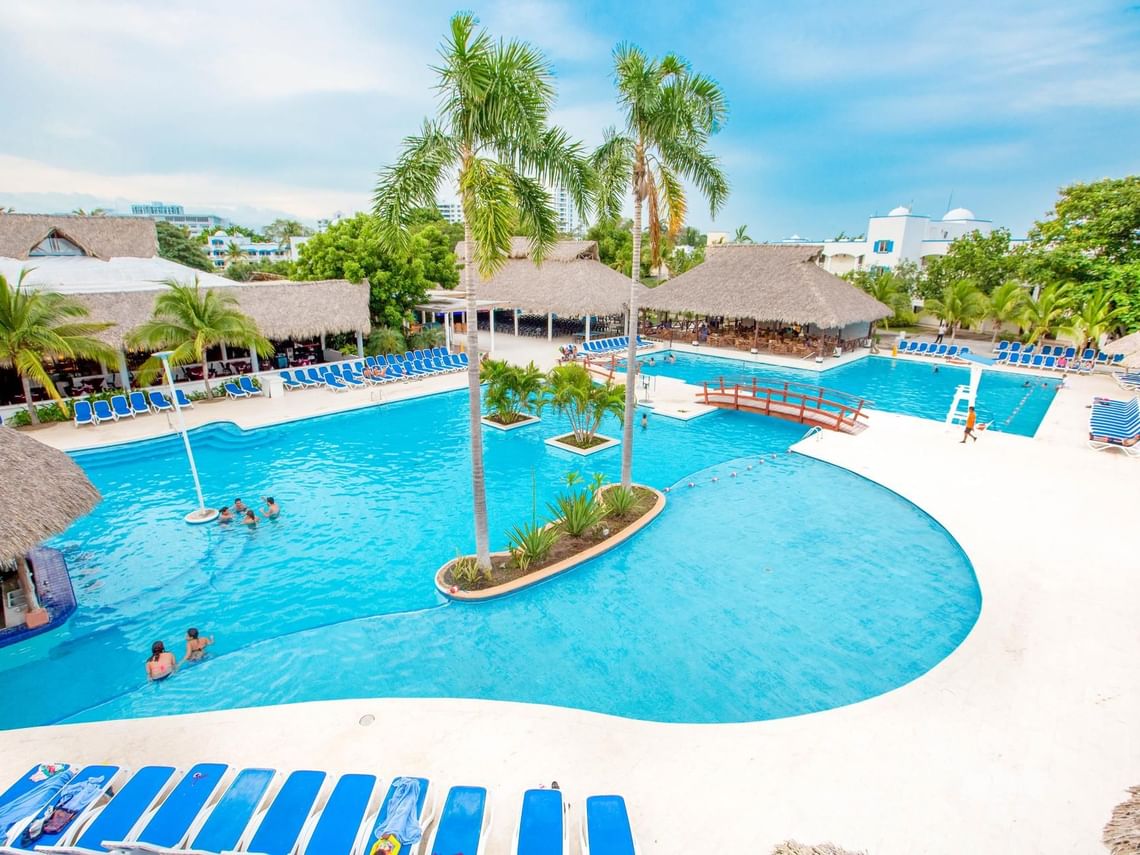 Playa Blanca Beach Resort saltwater pool in Río Hato, Panama