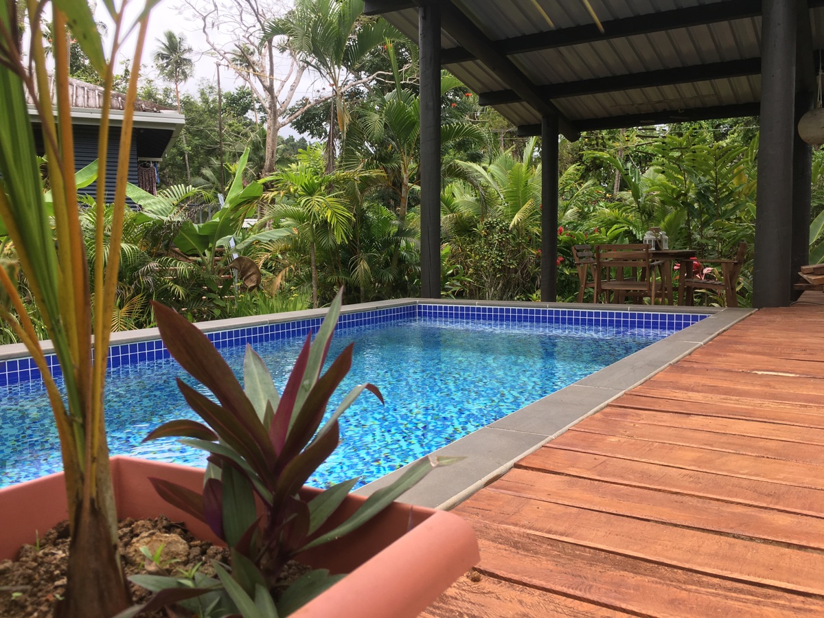 Pure Shores Resort saltwater pool in Nungwi, Tanzania