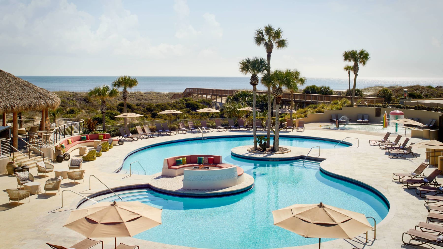 Ritz-Carlton Amelia Island saltwater pool in Amelia Island, United States