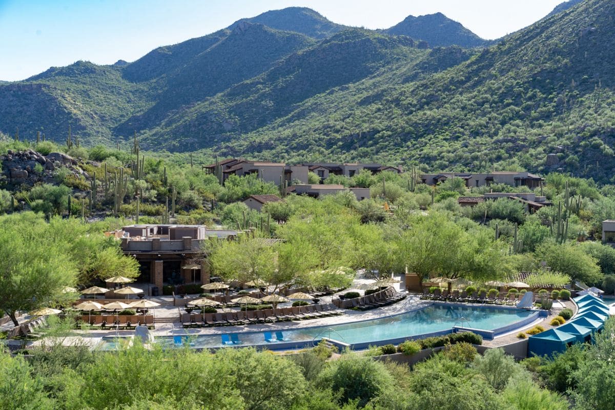 Ritz-Carlton Dove Mountain saltwater pool in Marana, United States