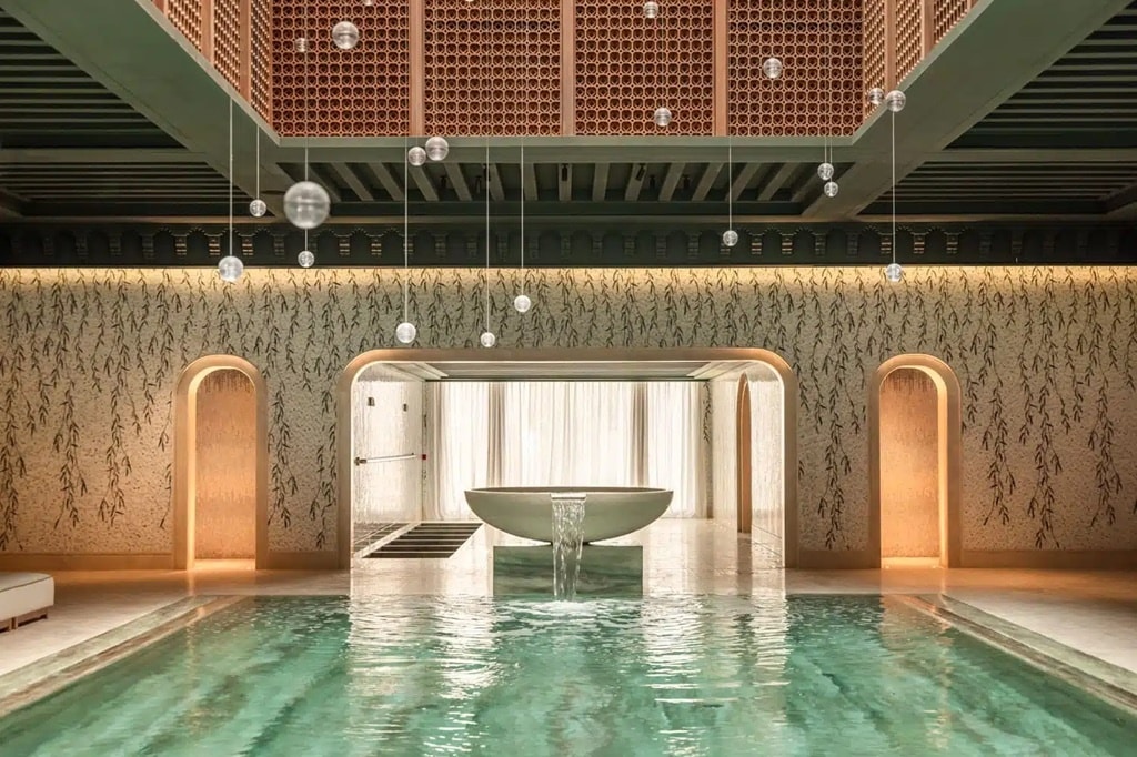 Royal Mansour Tamuda Bay saltwater pool in Tamuda Bay, Morocco
