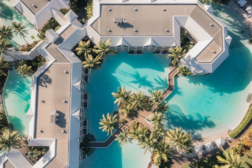 Sheraton Grand Mirage Port Douglas saltwater pool in Port Douglas, Australia