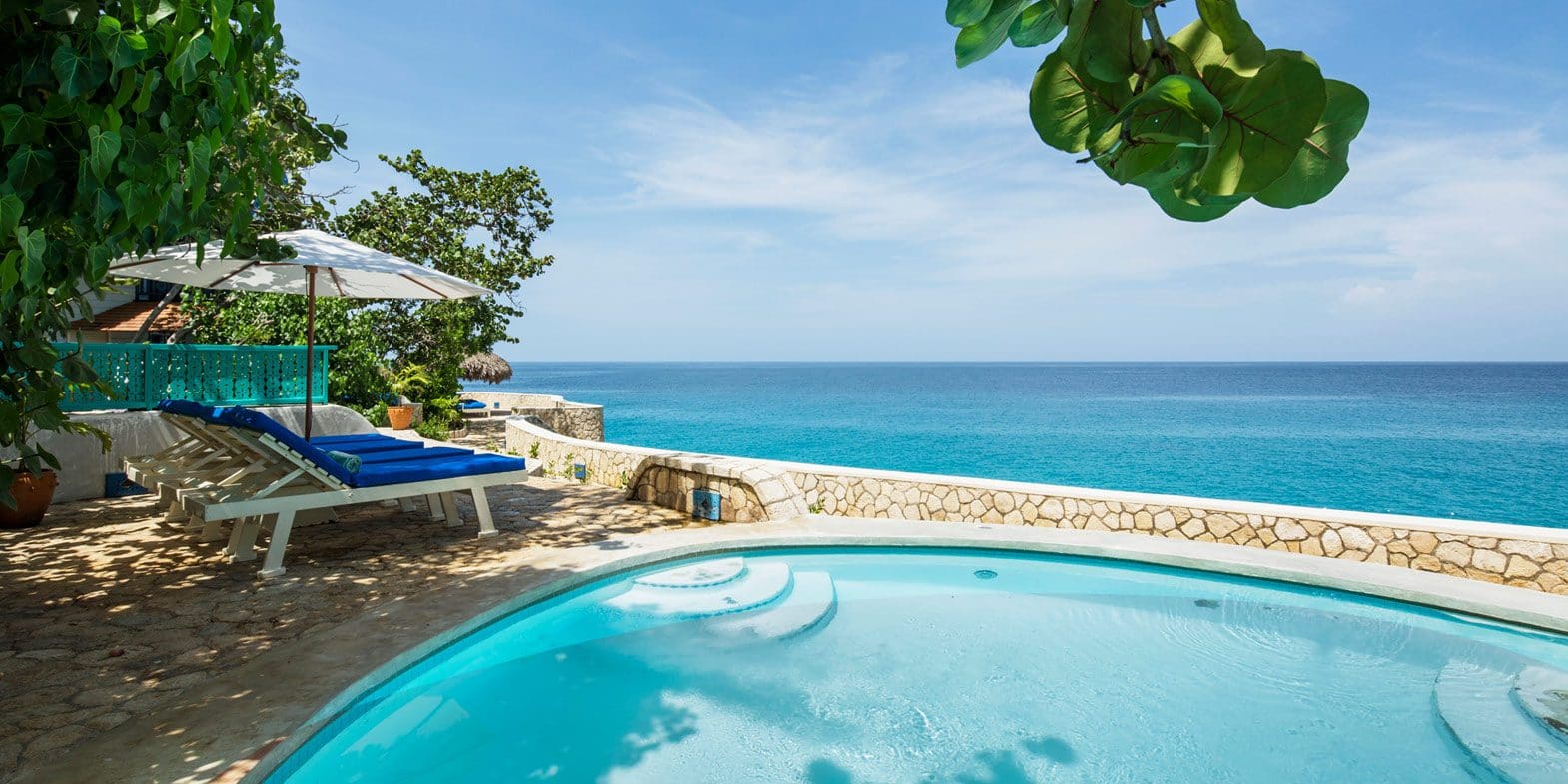 The Caves Negril saltwater pool in Negril, Jamaica