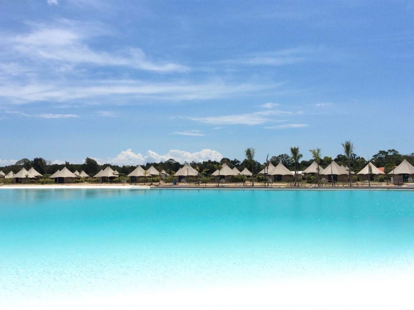 Treasure Bay Bintan saltwater pool in Bintan, Indonesia