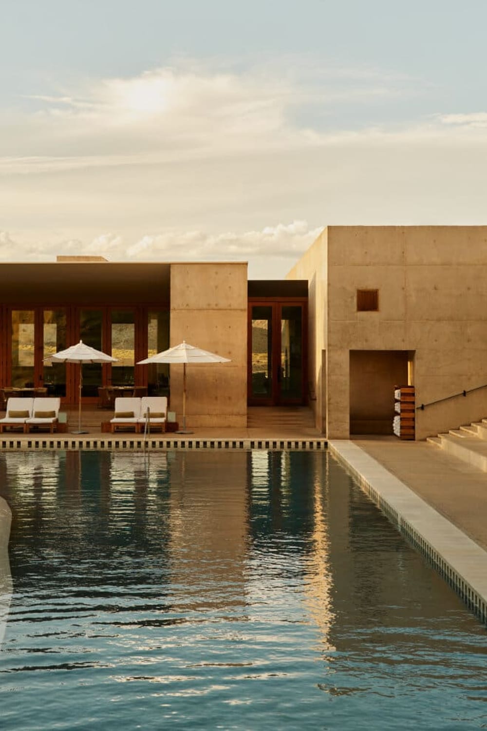 Amangiri, a saltwater pool in Canyon Point, Utah, United States