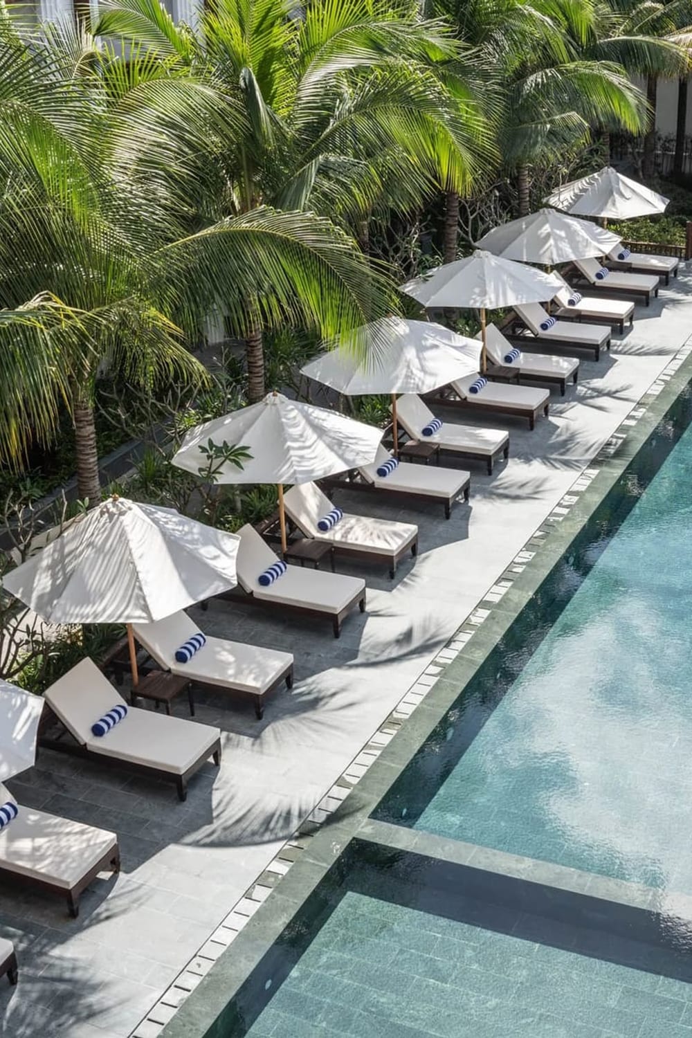 Anam Mui Ne, a saltwater pool in Mui Ne, Vietnam