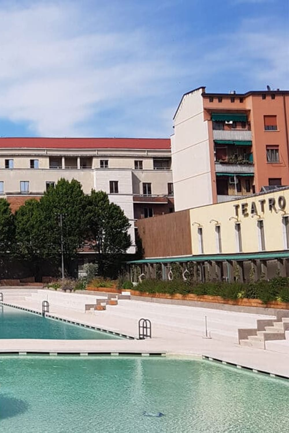 Bagni Misteriosi, a saltwater pool in Milan, Italy