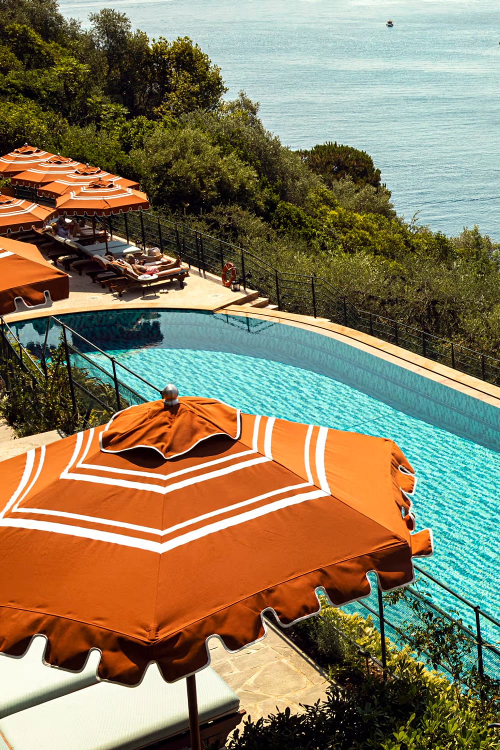 Belmond Hotel Splendido, a saltwater pool in Portofino, Italy