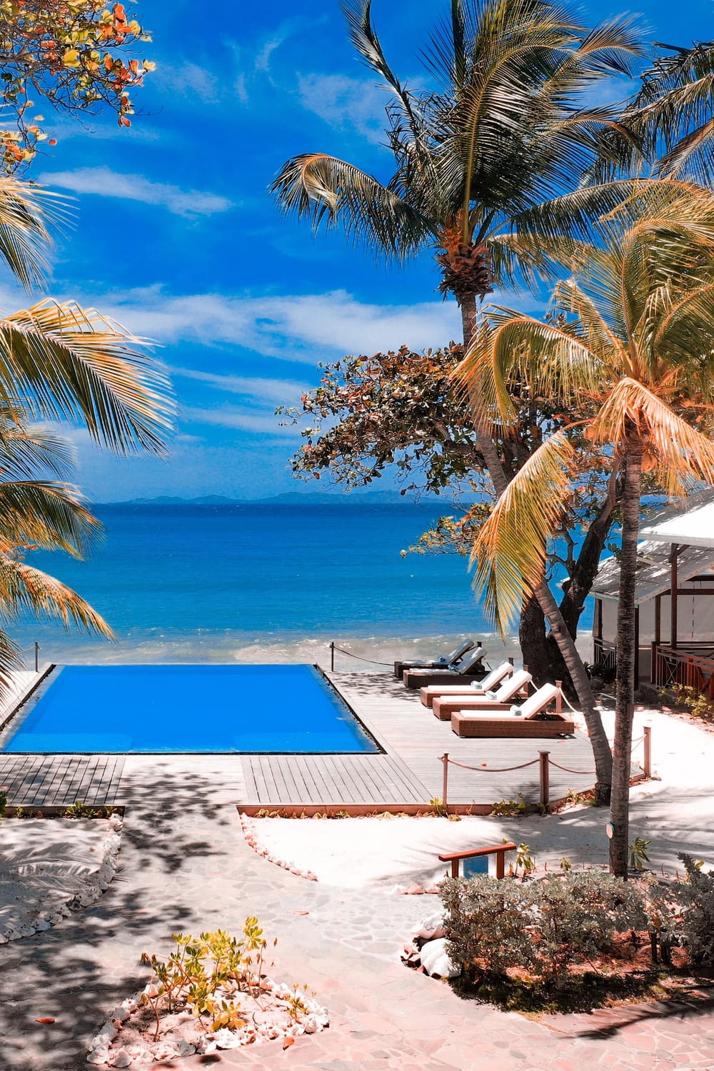 Bequia Beach Hotel, a saltwater pool in Bequia, Saint Vincent and the Grenadines