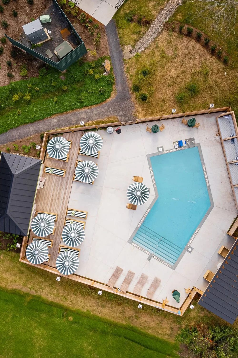 Camptown, a saltwater pool in Leeds, New York, United States