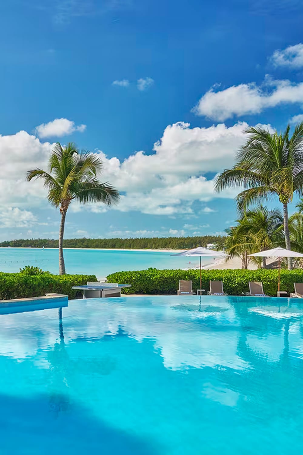 Grand Isle Resort, a saltwater pool in Great Exuma, Bahamas