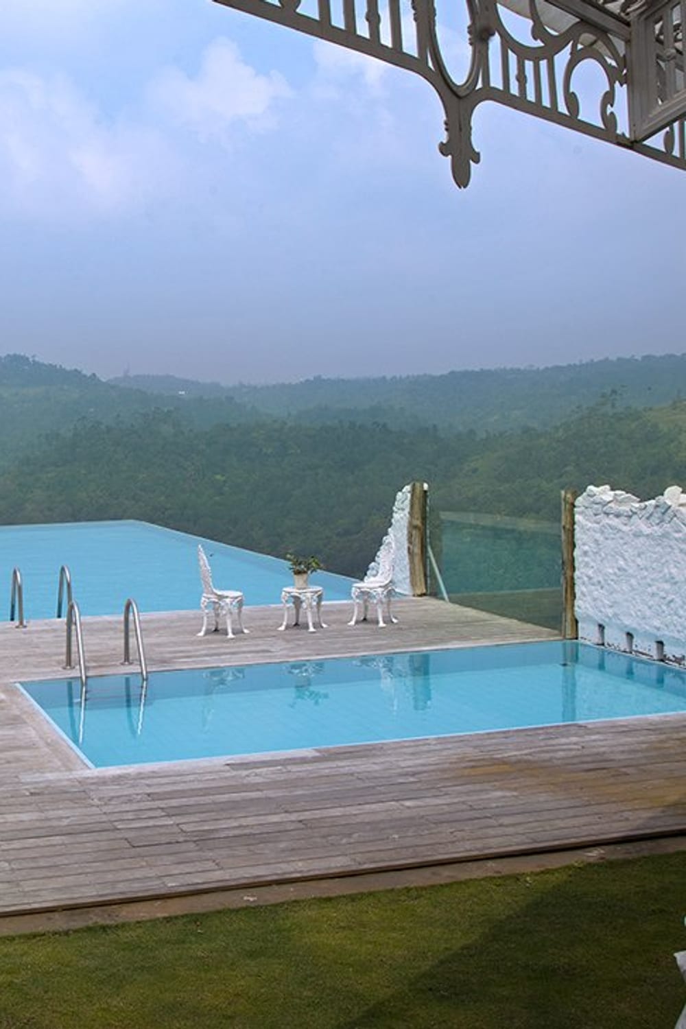 Hills & Hues, a saltwater pool in Thekkady, Kerala, India