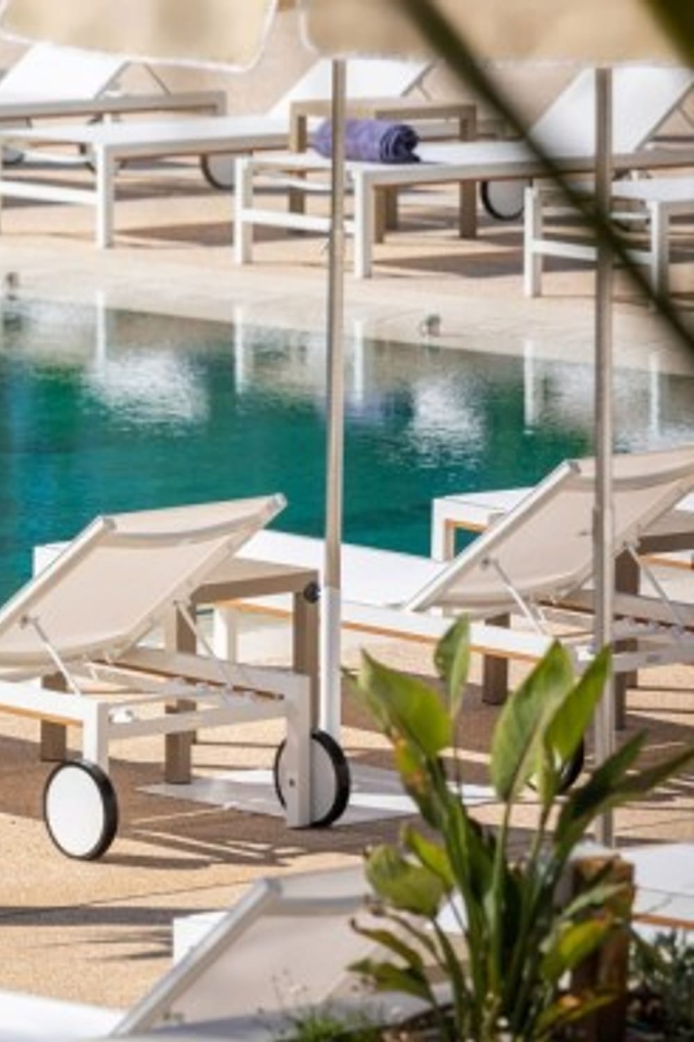 Hotel L'Atzavara, a saltwater pool in Costa Brava, Spain