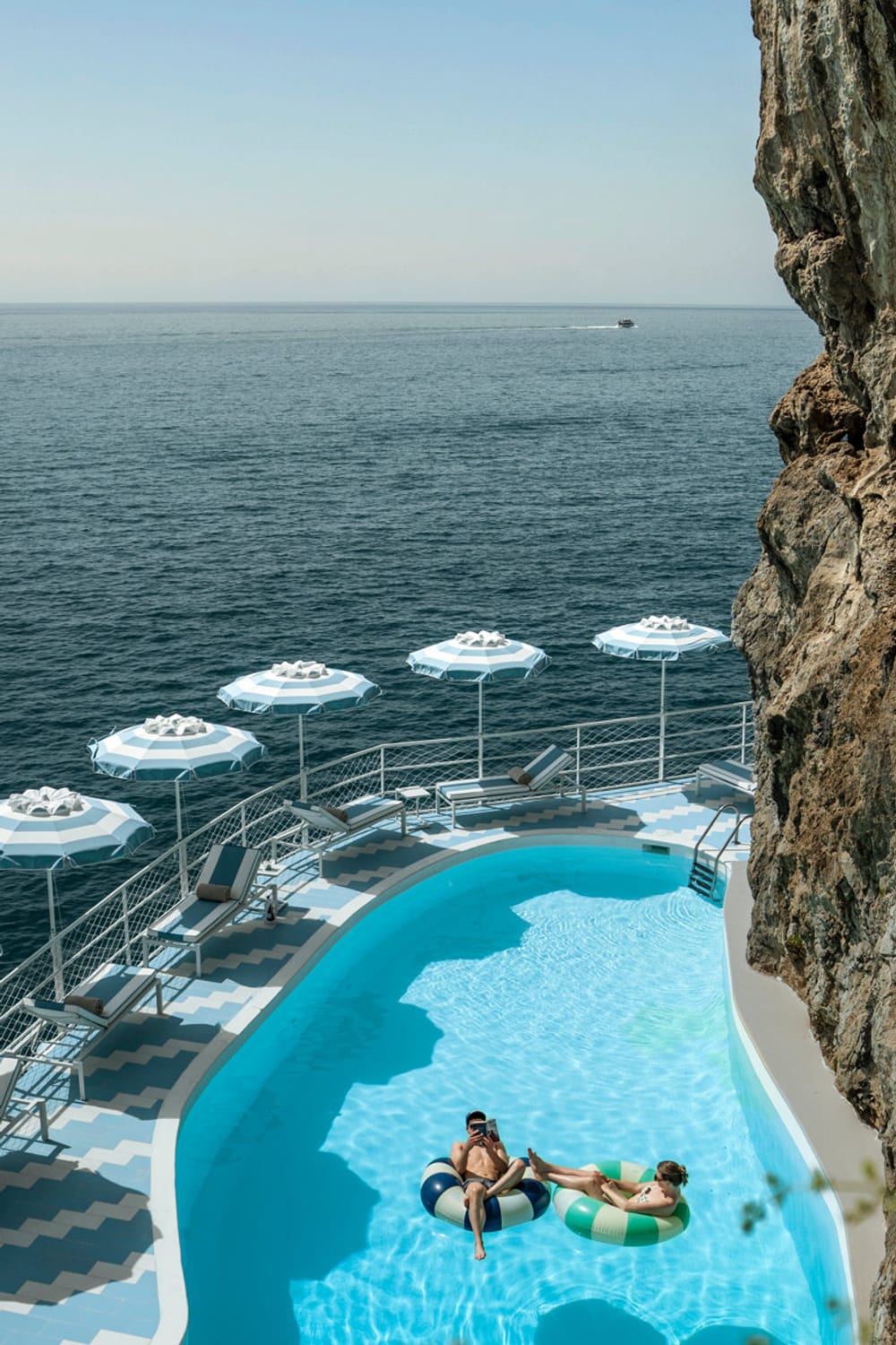 Hotel Miramalfi, a saltwater pool in Amalfi, Italy