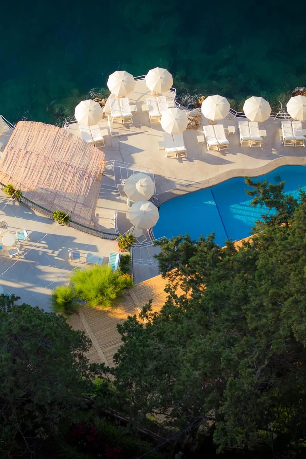 Hotel Santa Caterina, a saltwater pool in Amalfi, Italy