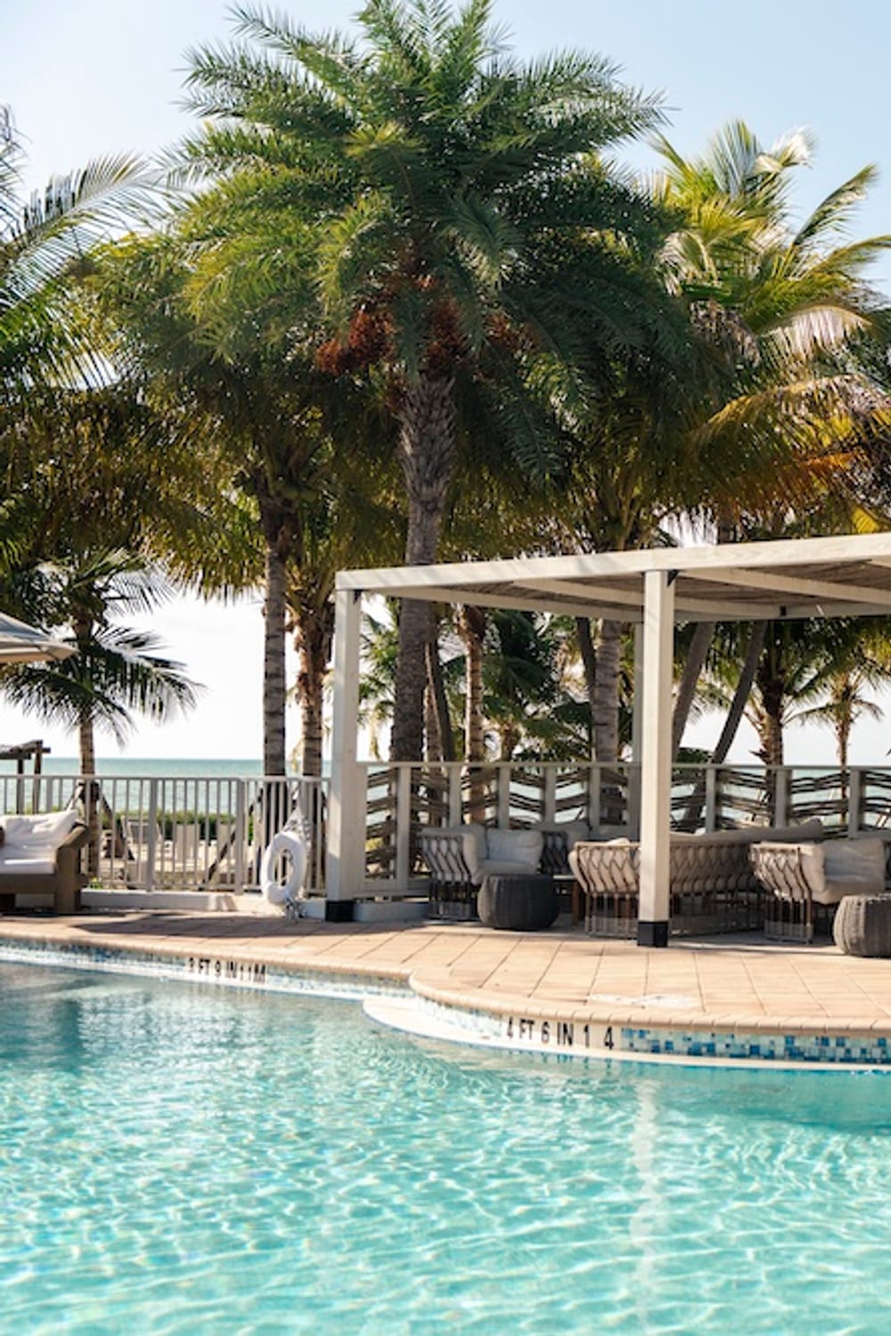 Islander Resort, a saltwater pool in Islamorada, Florida, United States