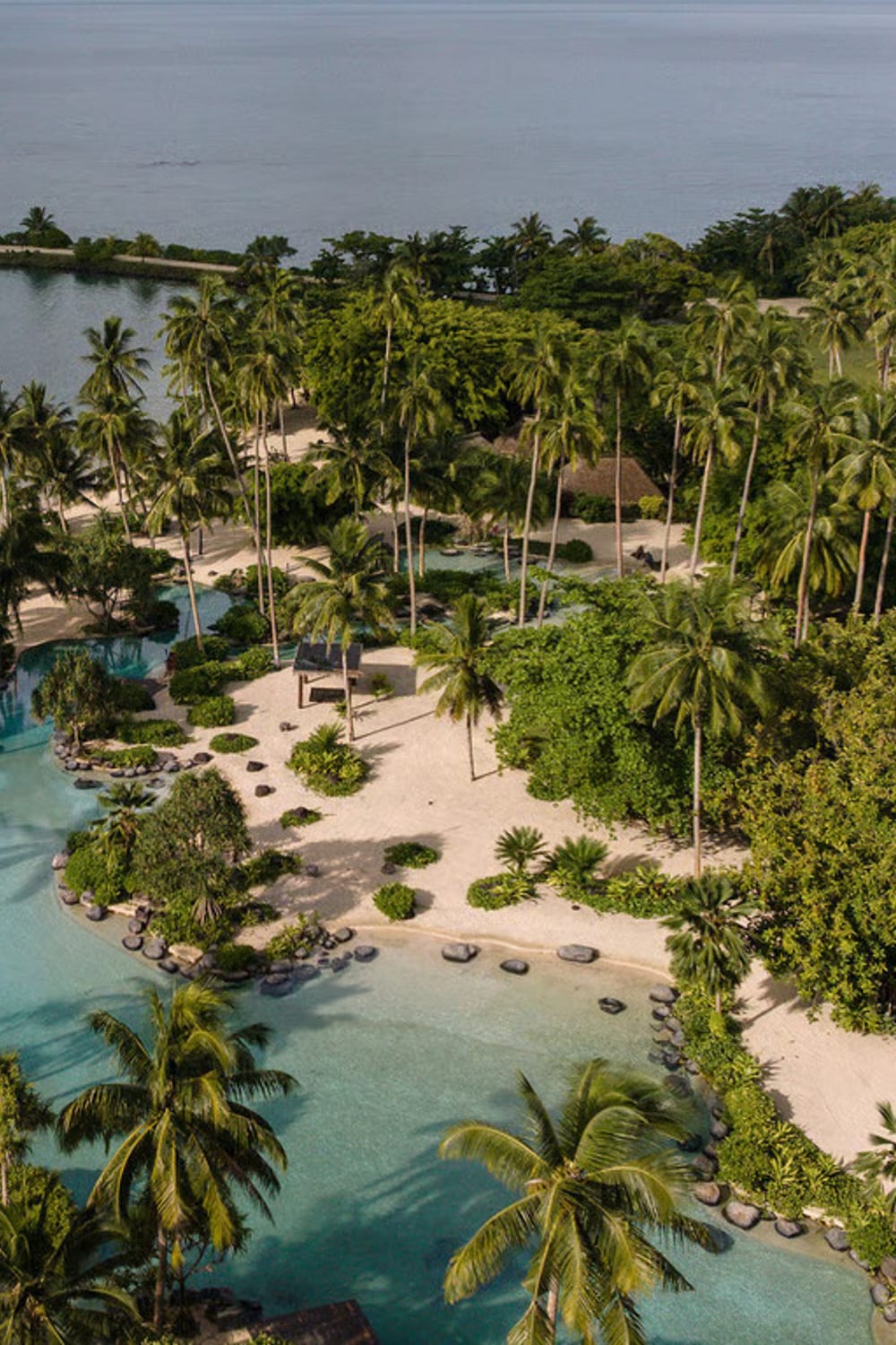 Laucala Island Resort, a saltwater pool in Laucala Island, Fiji