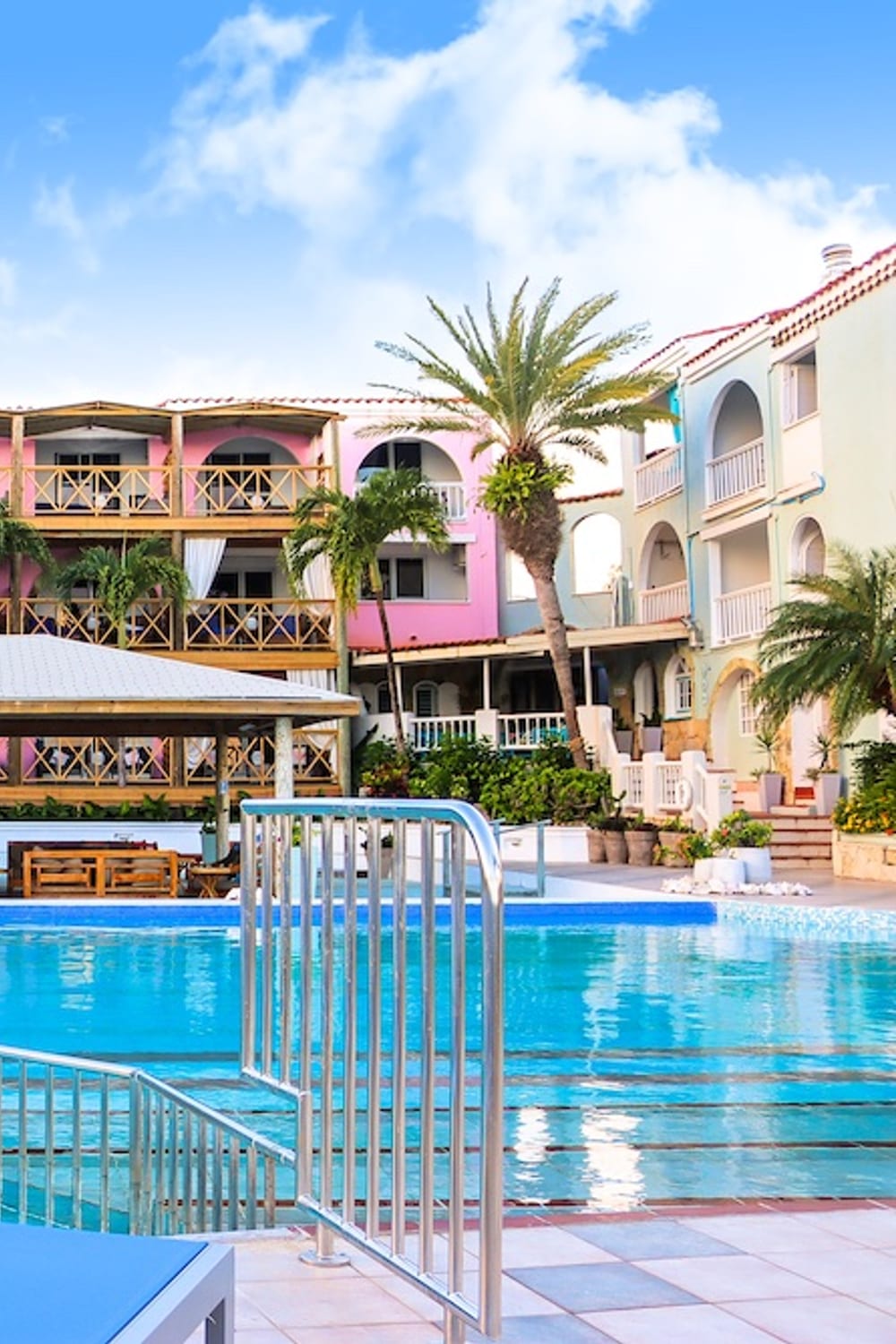 Ocean Point Resort & Spa, a saltwater pool in Hodges Bay, Antigua and Barbuda