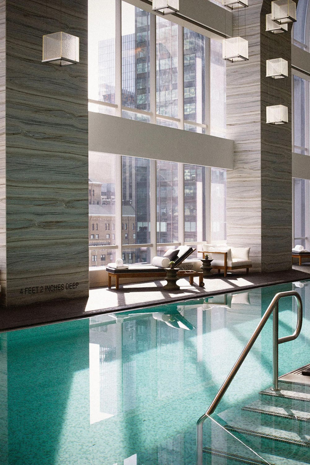 Park Hyatt New York, a saltwater pool in New York, New York, United States