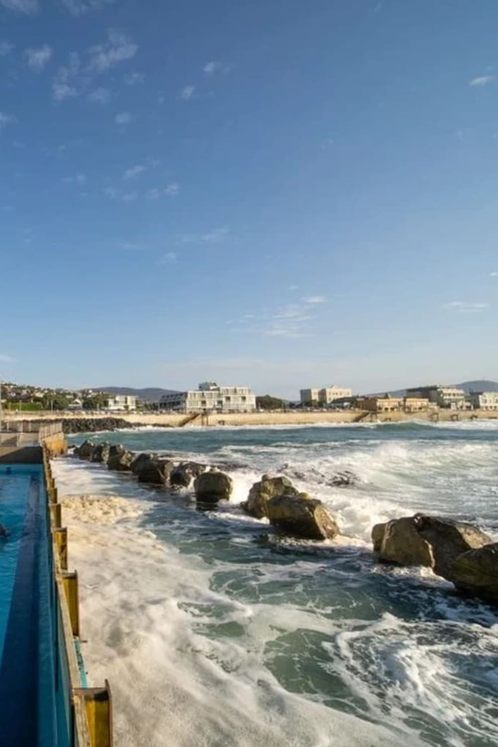 St Clair Hot Salt Water Pool, a saltwater pool in Dunedin, Otago, New Zealand