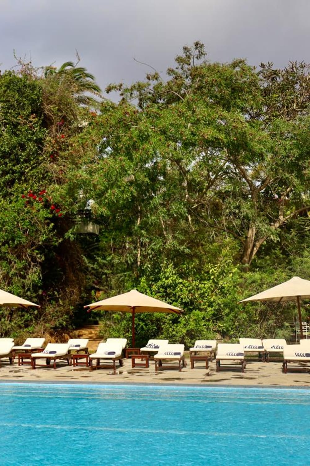Taita Hills Safari Resort, a saltwater pool in Tsavo, Kenya
