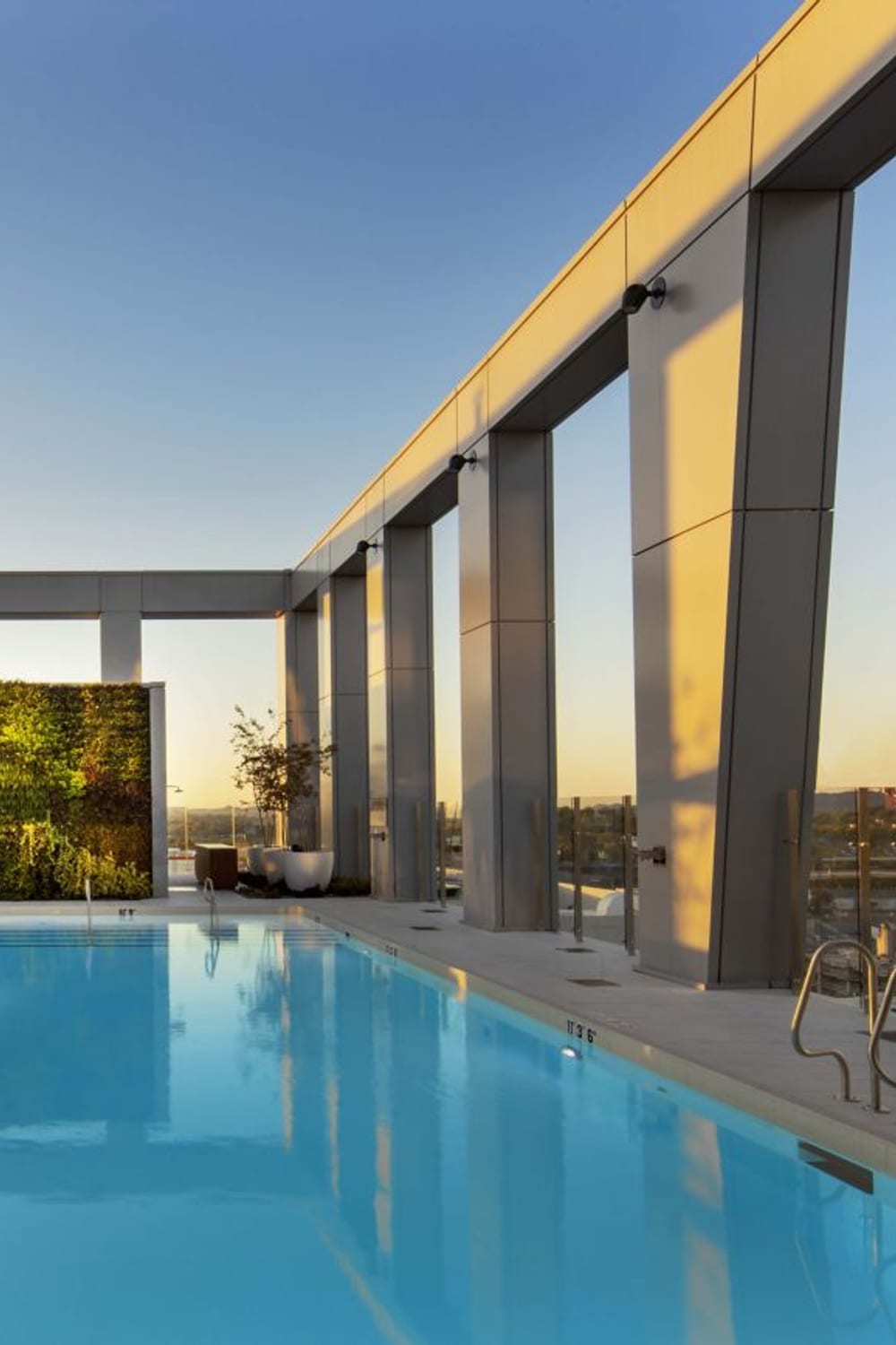 The Joseph, a saltwater pool in Nashville, Tennessee, United States
