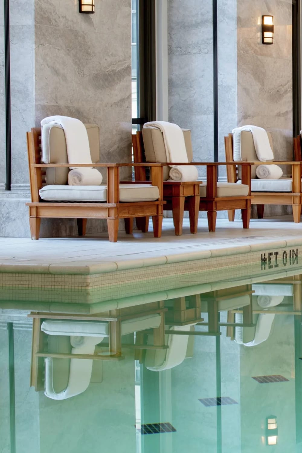 Waldorf Astoria Atlanta Buckhead, a saltwater pool in Atlanta, Georgia, United States